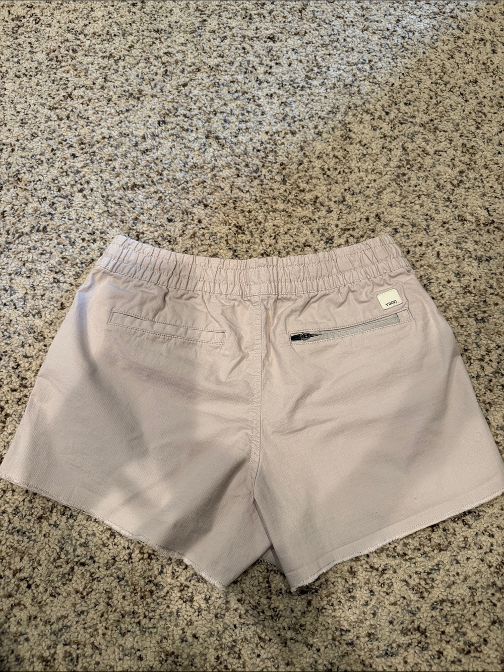 Vuori Vintage Ripstop tan shorts - Picture 2 of 6